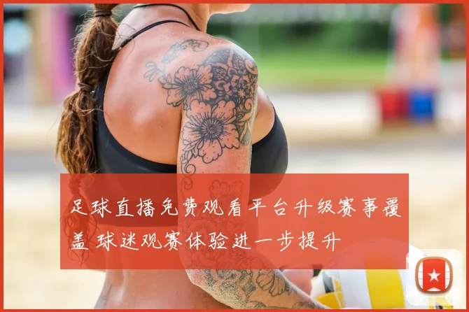 足球直播免费观看平台升级赛事覆盖 球迷观赛体验进一步提升